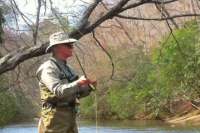 Fishing in the Cartecay River